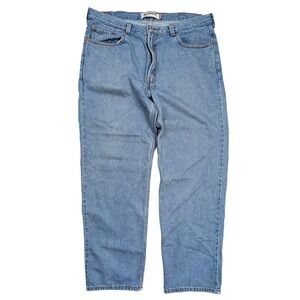 Levi's 550 Relaxed Fit Straight Leg Light Blue Denim Wash Jeans Men's Size 40x32